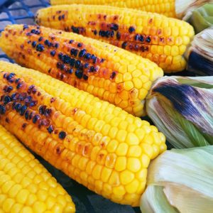 Flame Grilled Corn On the Cob